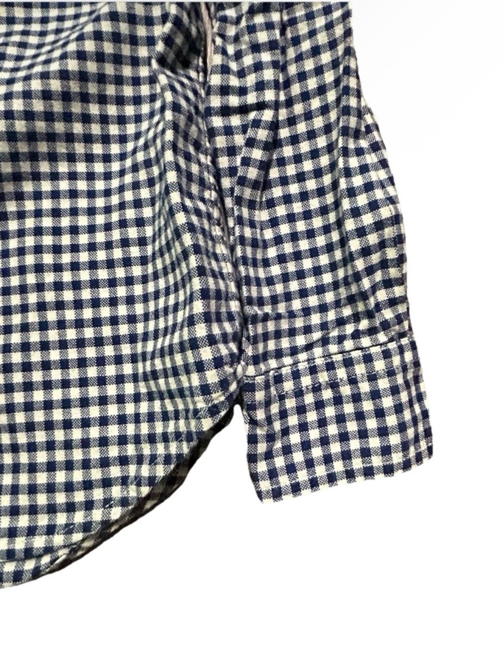 Toddler Boy Ralph Lauren Blue White Plaid Shirt Size 4T - Picture 2 of 4